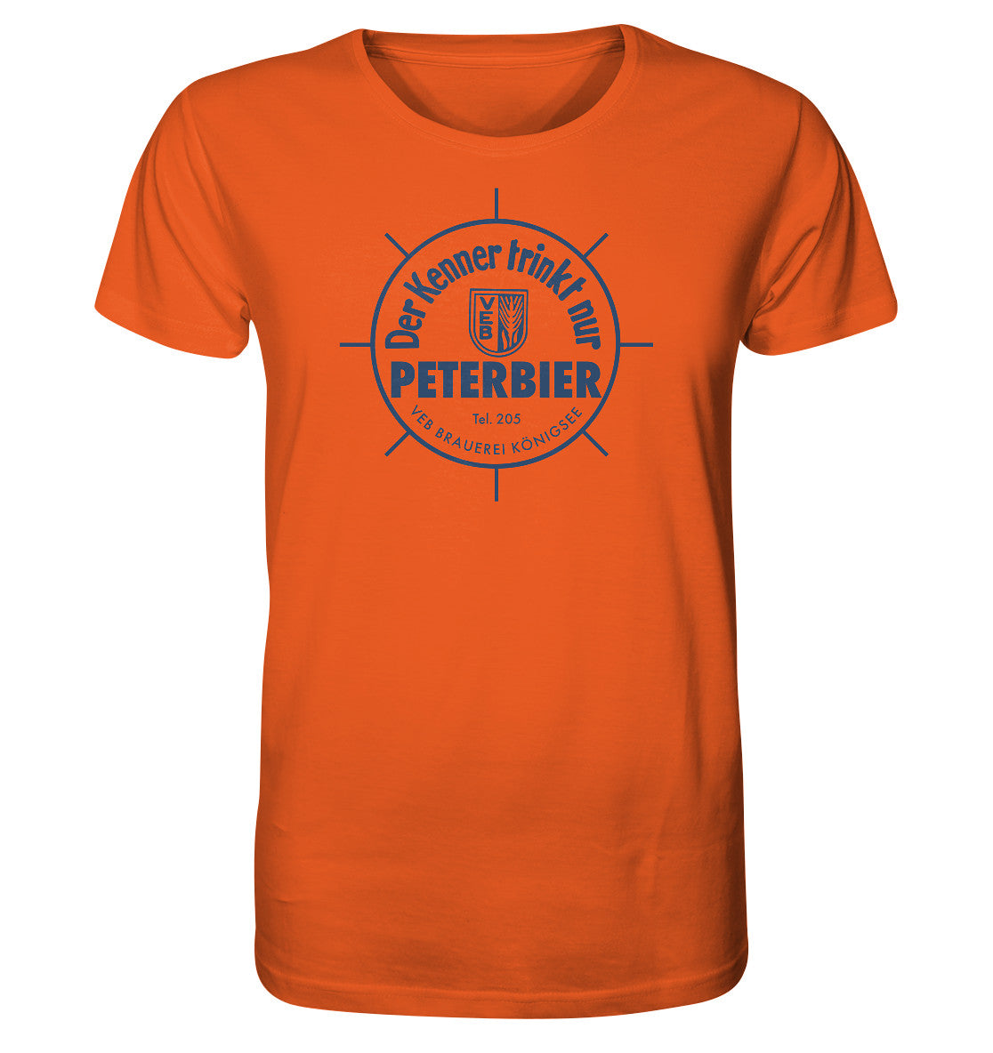 ORGANIC SHIRT UNISEX • PETERBIER - VEB BRAUEREI KÖNIGSEE