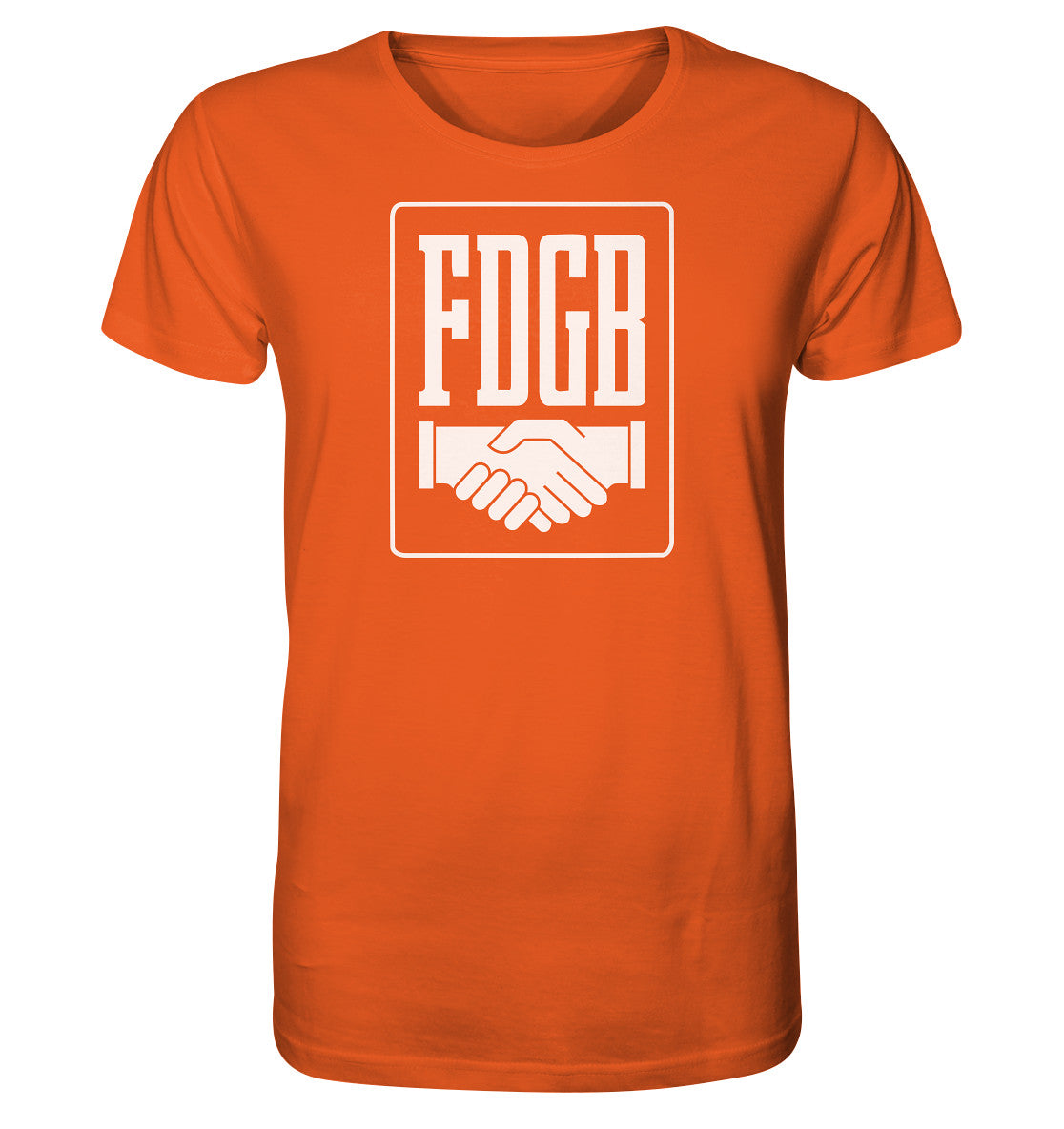ORGANIC SHIRT UNISEX • FDGB - WEISS