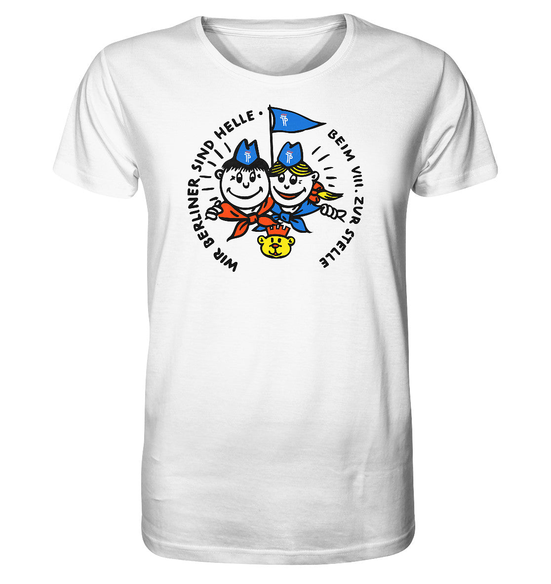 ORGANIC SHIRT UNISEX • 8. PIONIERTREFFEN BERLIN
