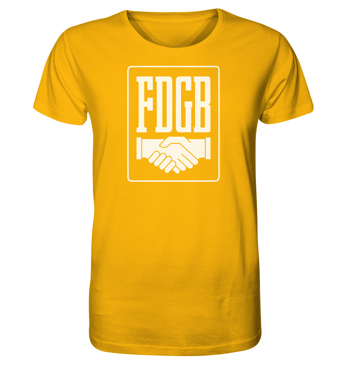 ORGANIC SHIRT UNISEX • FDGB - WEISS