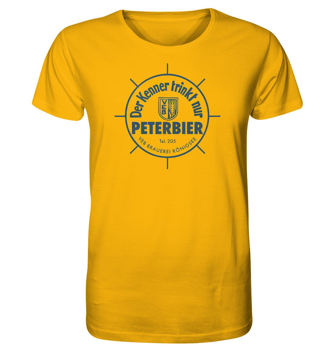 ORGANIC SHIRT UNISEX • PETERBIER - VEB BRAUEREI KÖNIGSEE