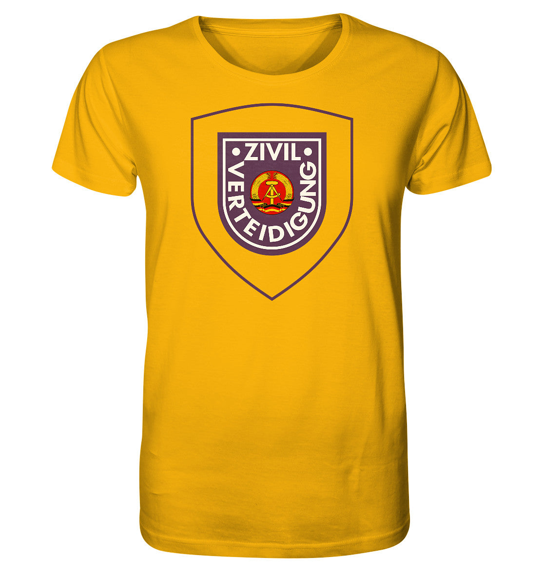 ORGANIC SHIRT UNISEX • DDR ZIVILVERTEIDIGUNG