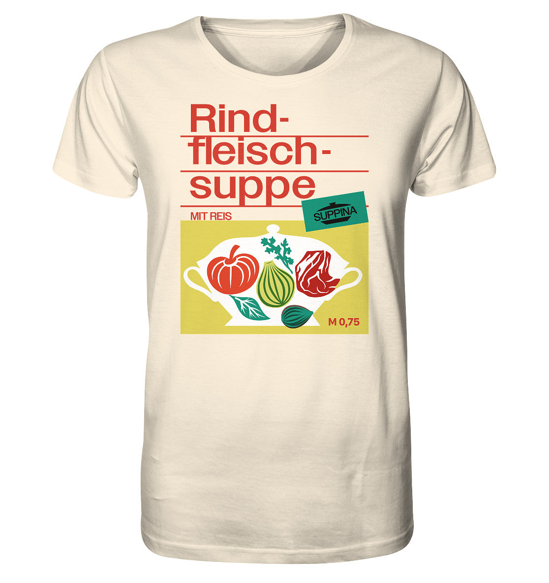ORGANIC SHIRT UNISEX • RINDFLEISCHSUPPE SUPPINA