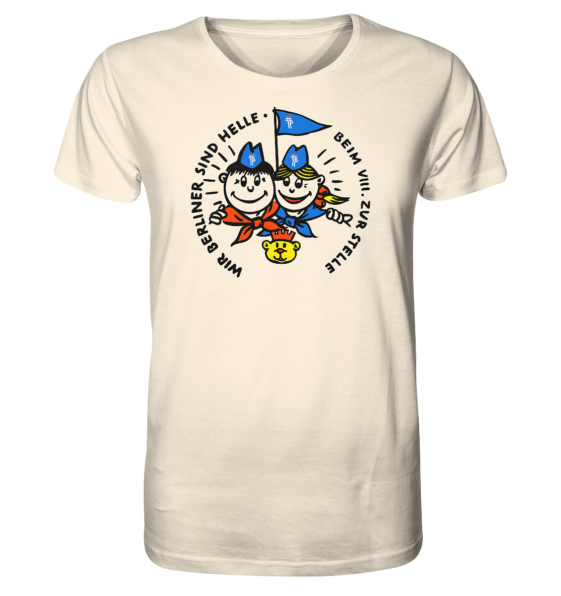 ORGANIC SHIRT UNISEX • 8. PIONIERTREFFEN BERLIN