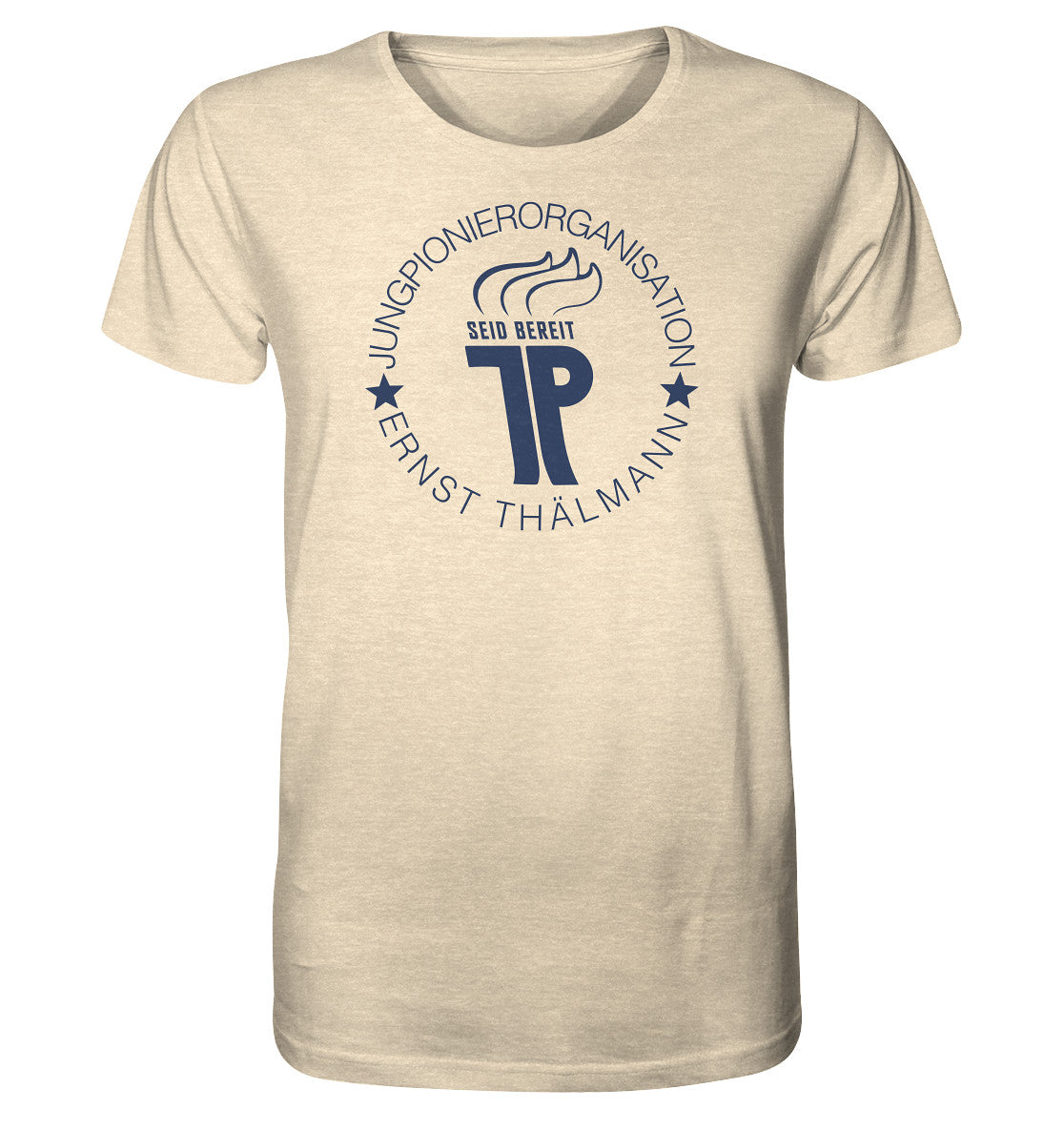 PREMIUM ORGANIC SHIRT UNISEX • JUNGE PIONIERE - LOGO HELL