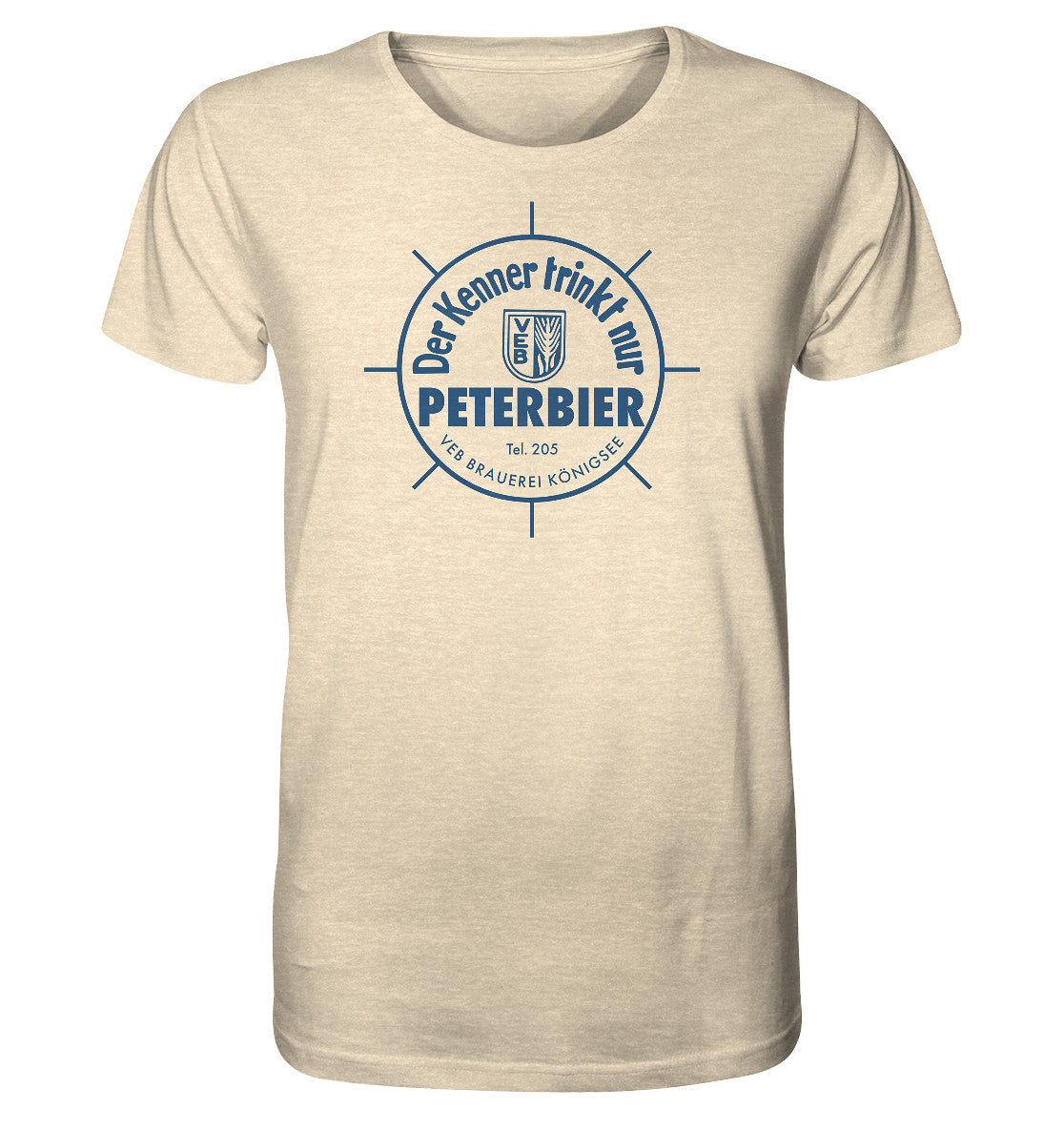 ORGANIC SHIRT UNISEX • PETERBIER - VEB BRAUEREI KÖNIGSEE