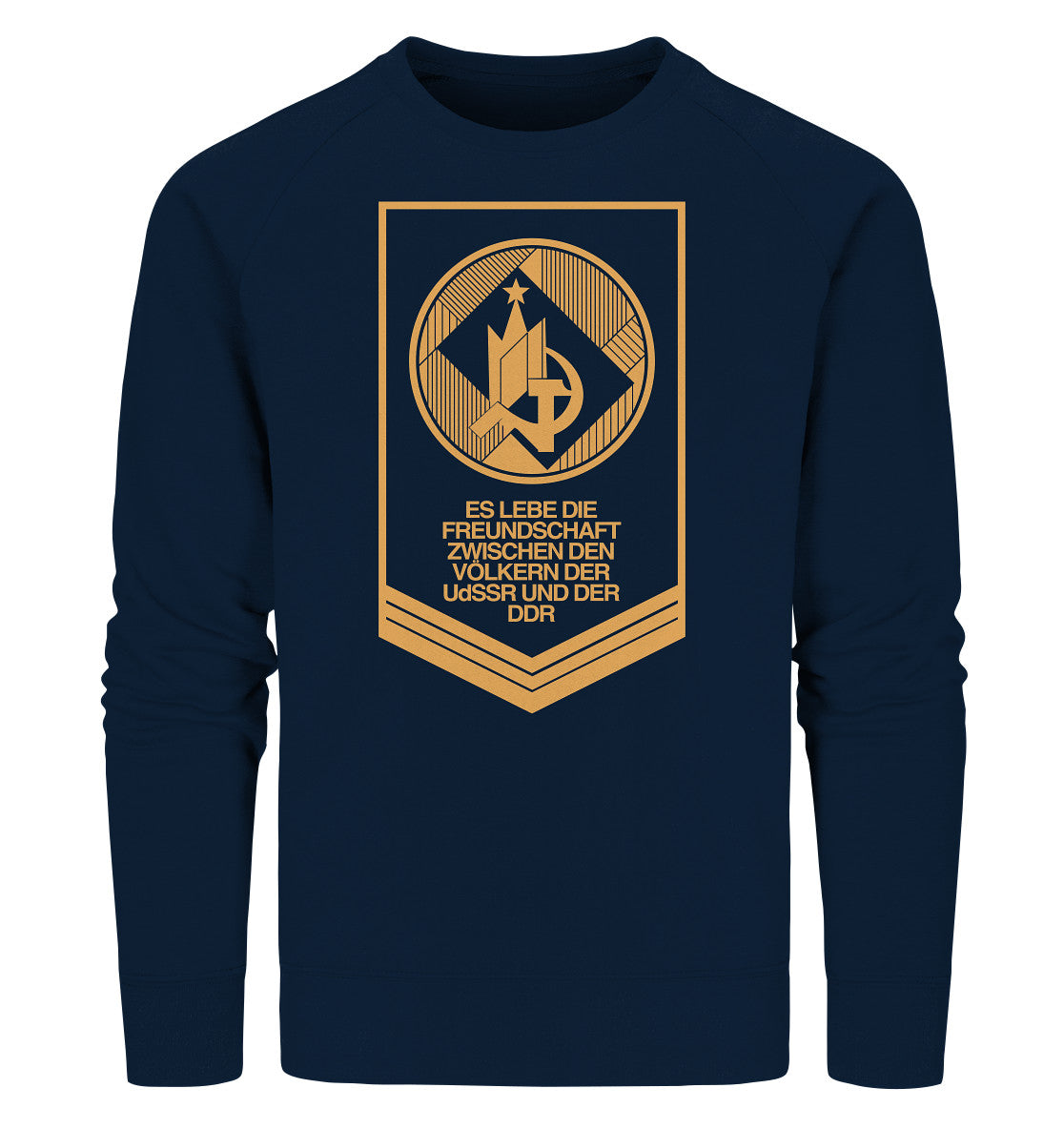 PREMIUM ORGANIC SWEATER UNISEX • FREUNDSCHAFT UDSSR - DDR
