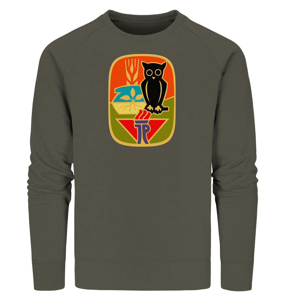 PREMIUM ORGANIC SWEATER UNISEX • PIONIERABZEICHEN JUNGE NATURFORSCHER