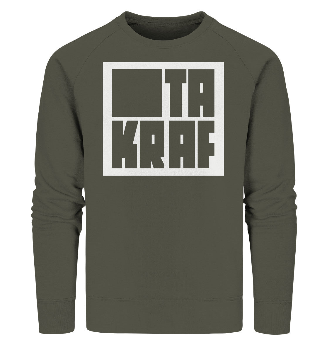 PREMIUM ORGANIC SWEATER UNISEX • KOMBINAT TAKRAF - WEISS