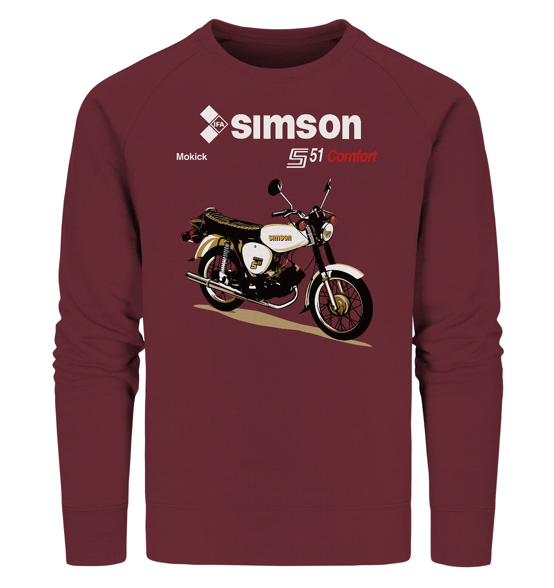 PREMIUM ORGANIC SWEATER UNISEX • SIMSON COMFORT - ORIGINAL PROSPEKT