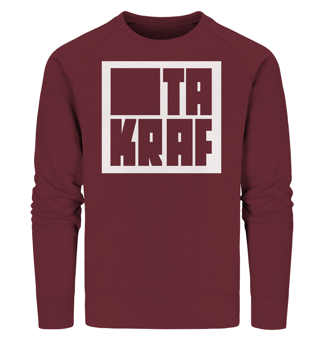 PREMIUM ORGANIC SWEATER UNISEX • KOMBINAT TAKRAF - WEISS
