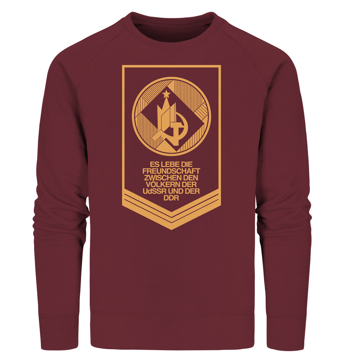 PREMIUM ORGANIC SWEATER UNISEX • FREUNDSCHAFT UDSSR - DDR