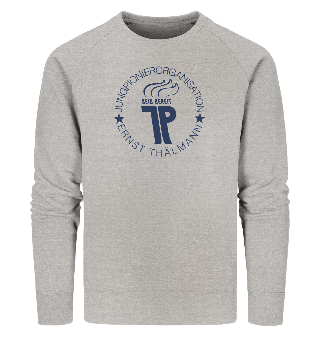 PREMIUM ORGANIC SWEATER UNISEX • JUNGE PIONIERE - HELL