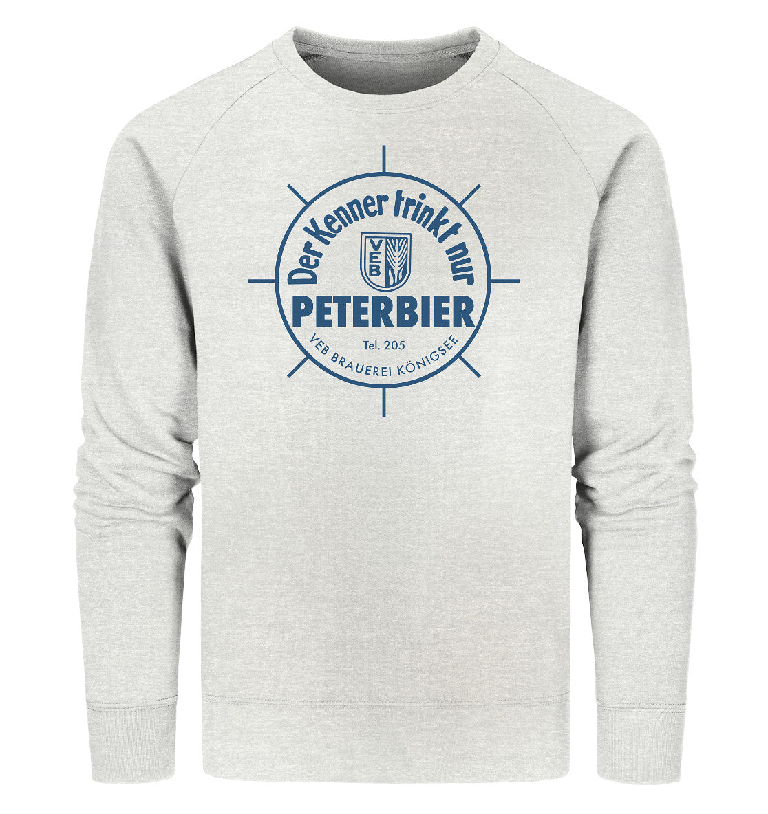 PREMIUM ORGANIC SWEATER UNISEX • PETERBIER - VEB BRAUEREI KÖNIGSEE
