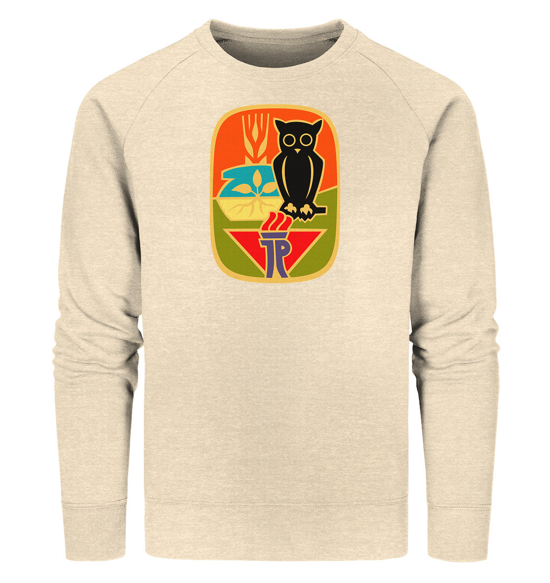 PREMIUM ORGANIC SWEATER UNISEX • PIONIERABZEICHEN JUNGE NATURFORSCHER