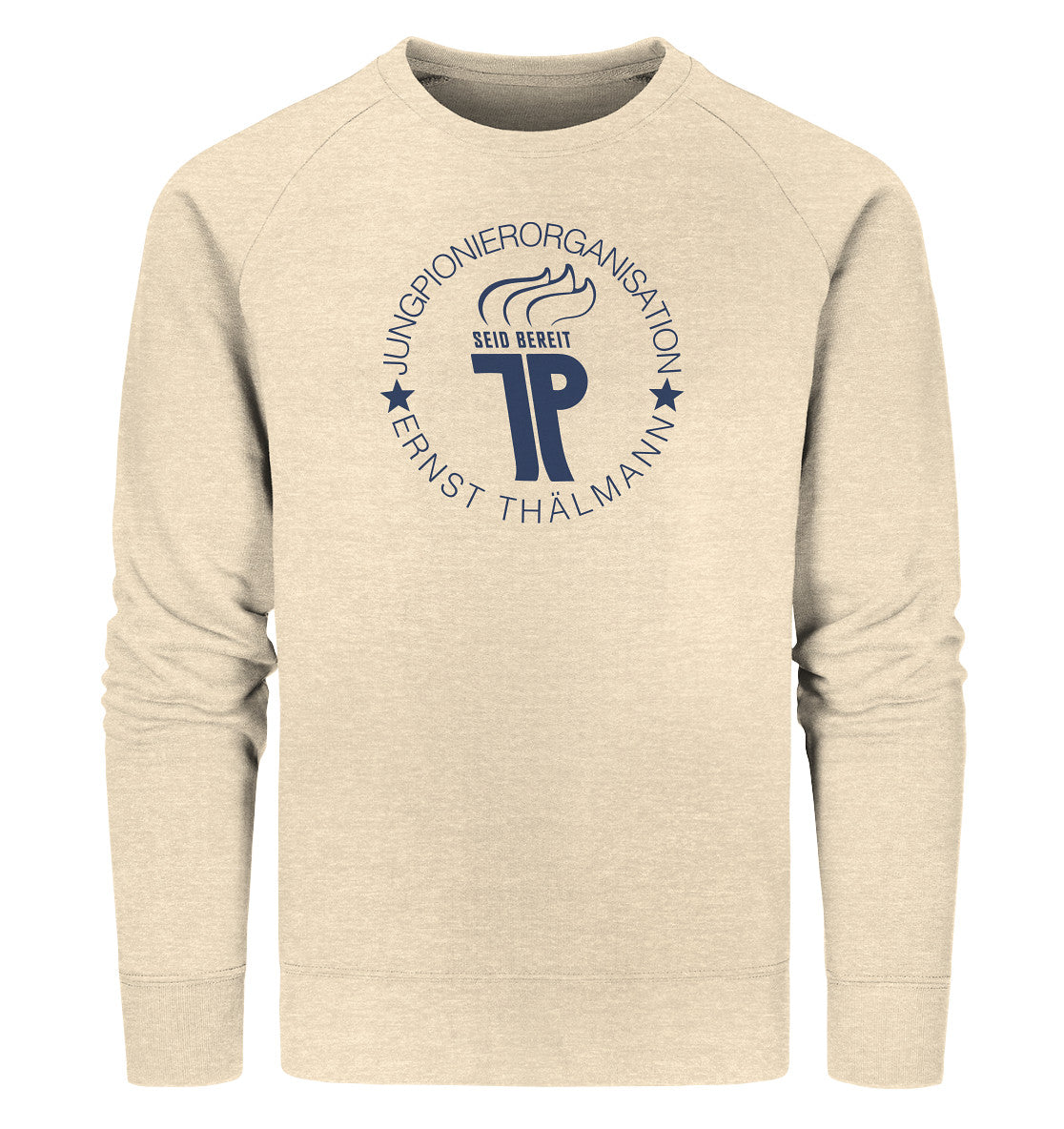 PREMIUM ORGANIC SWEATER UNISEX • JUNGE PIONIERE - HELL