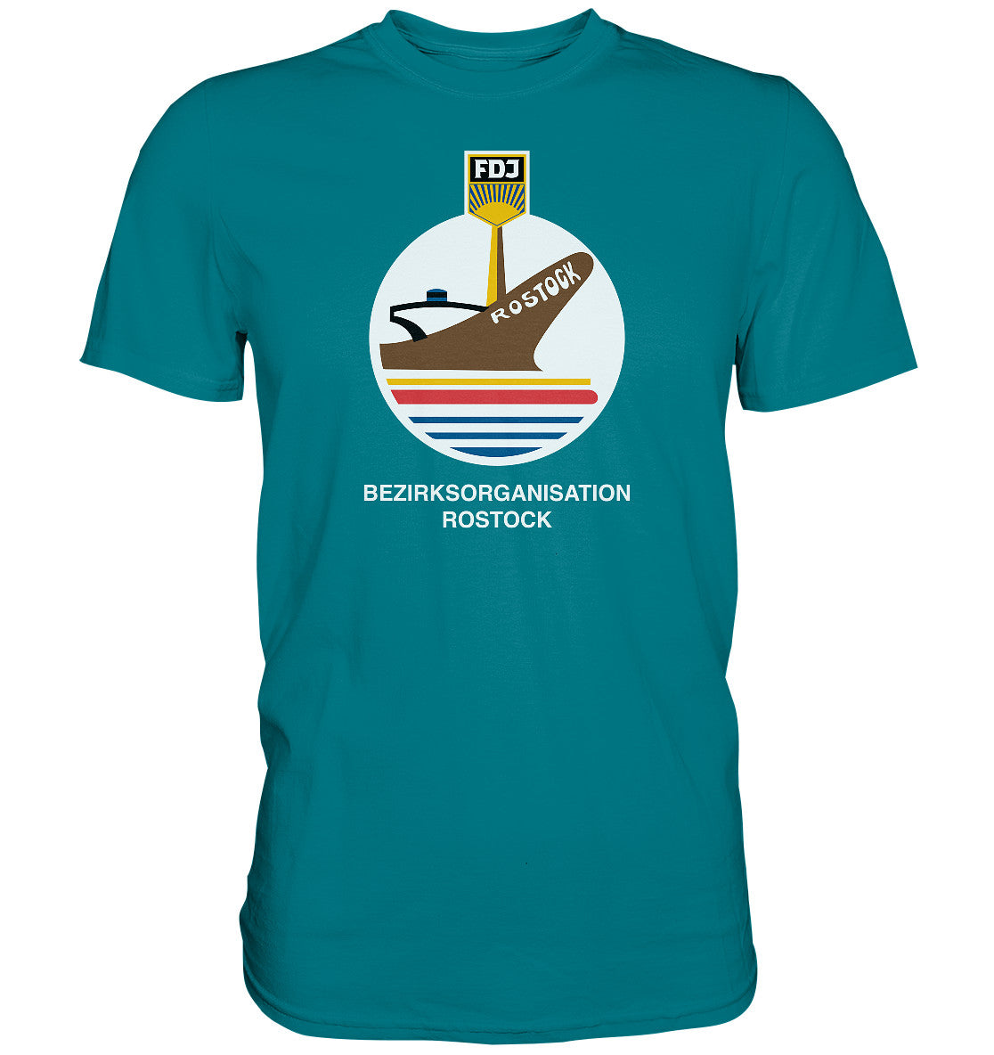 PREMIUM SHIRT UNISEX • FDJ BEZIRKSORGANISATION ROSTOCK