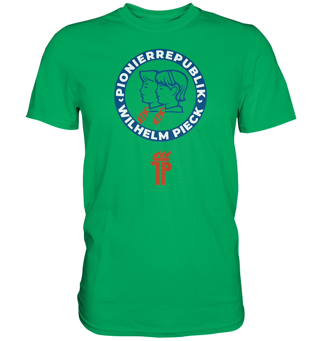 PREMIUM SHIRT UNISEX • PIONIERREPUBLIK WILHELM PIECK BRANDENBURG