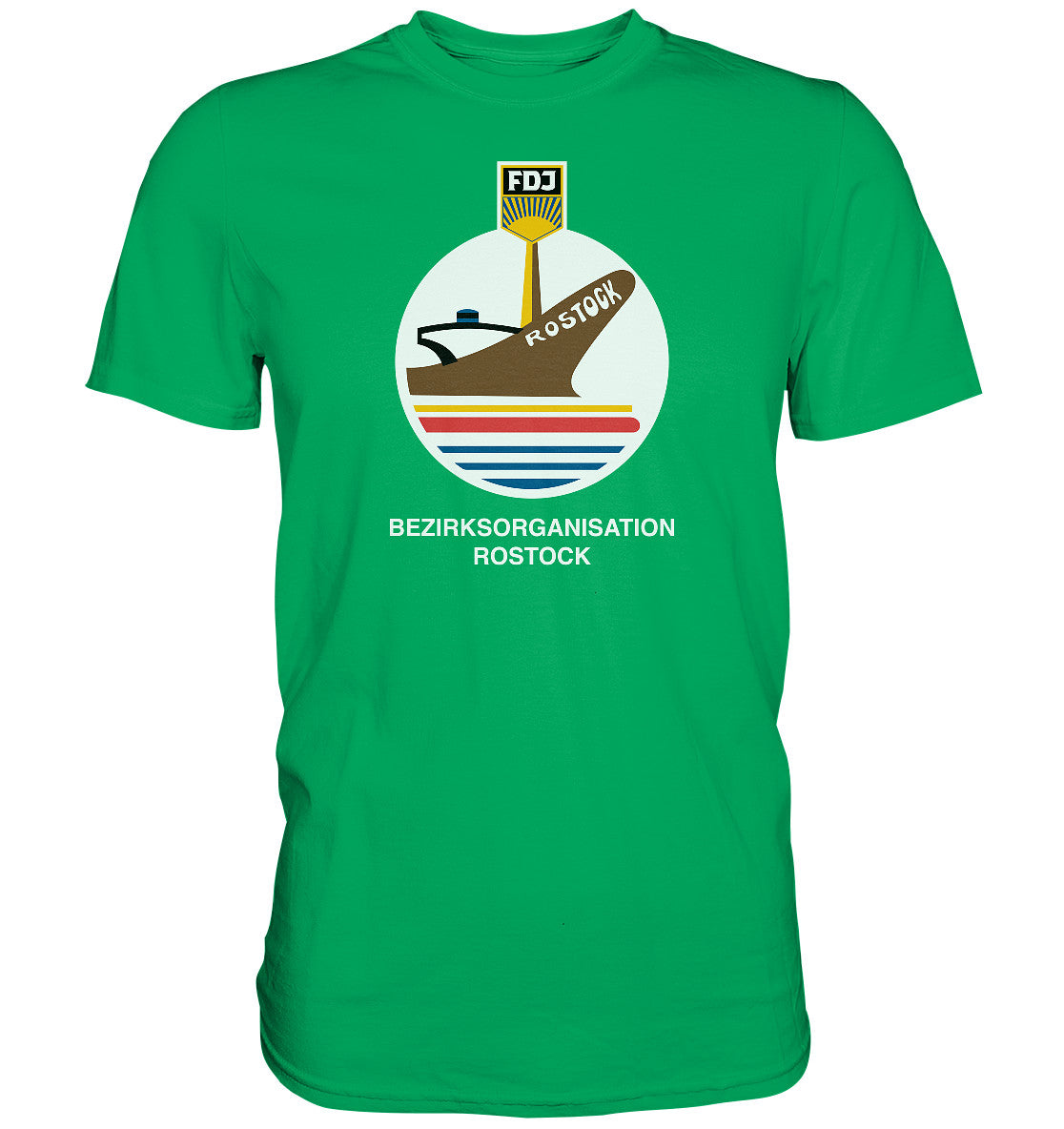 PREMIUM SHIRT UNISEX • FDJ BEZIRKSORGANISATION ROSTOCK