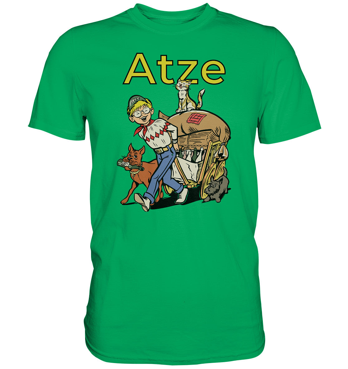 PREMIUM SHIRT UNISEX • ATZE - TITEL ALTSTOFFE