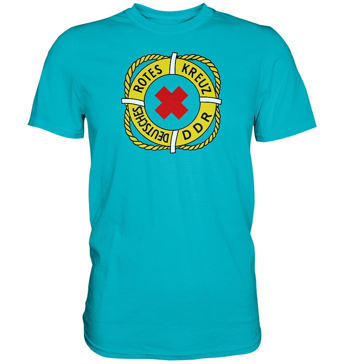 PREMIUM SHIRT UNISEX • DEUTSCHES ROTES KREUZ DDR RETTUNG