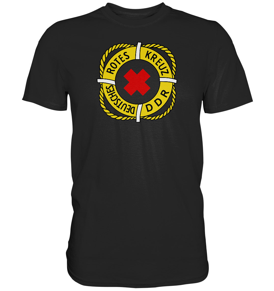 PREMIUM SHIRT UNISEX • DEUTSCHES ROTES KREUZ DDR RETTUNG