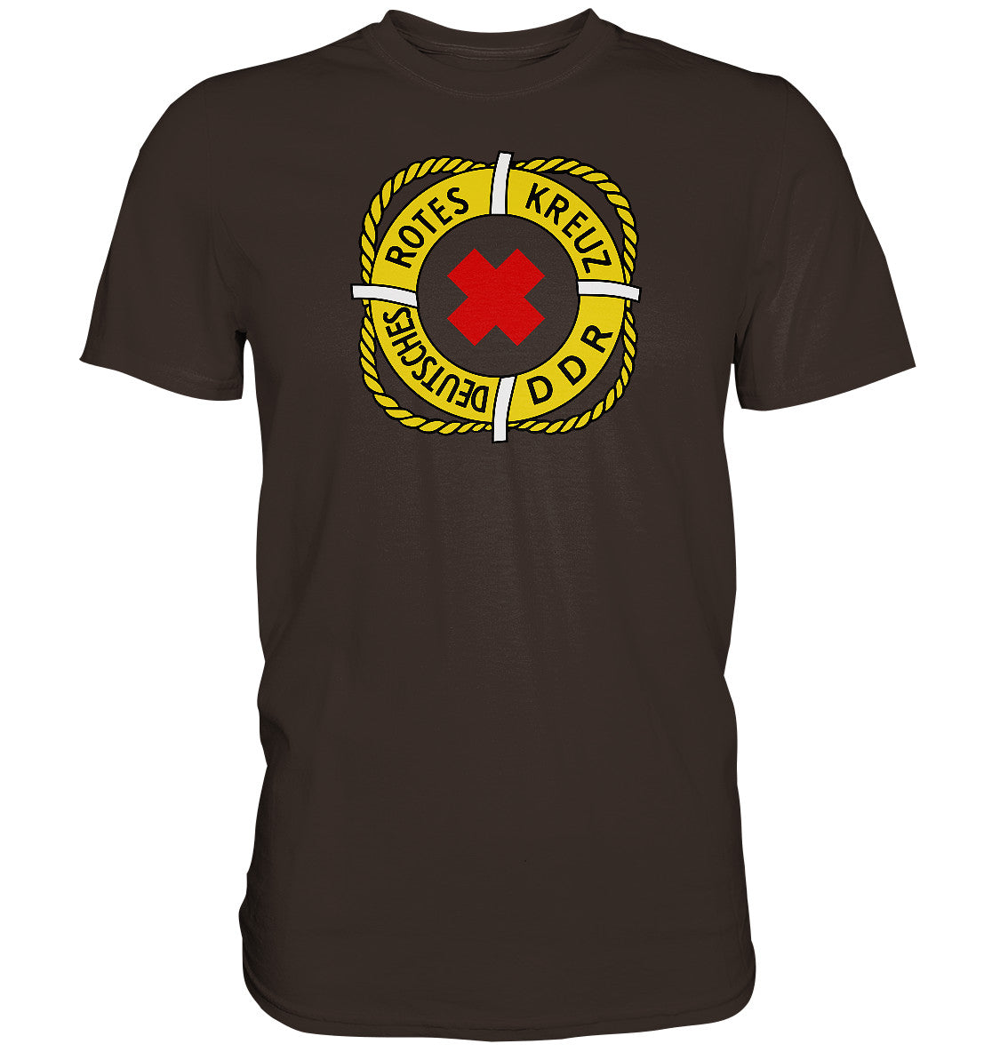 PREMIUM SHIRT UNISEX • DEUTSCHES ROTES KREUZ DDR RETTUNG