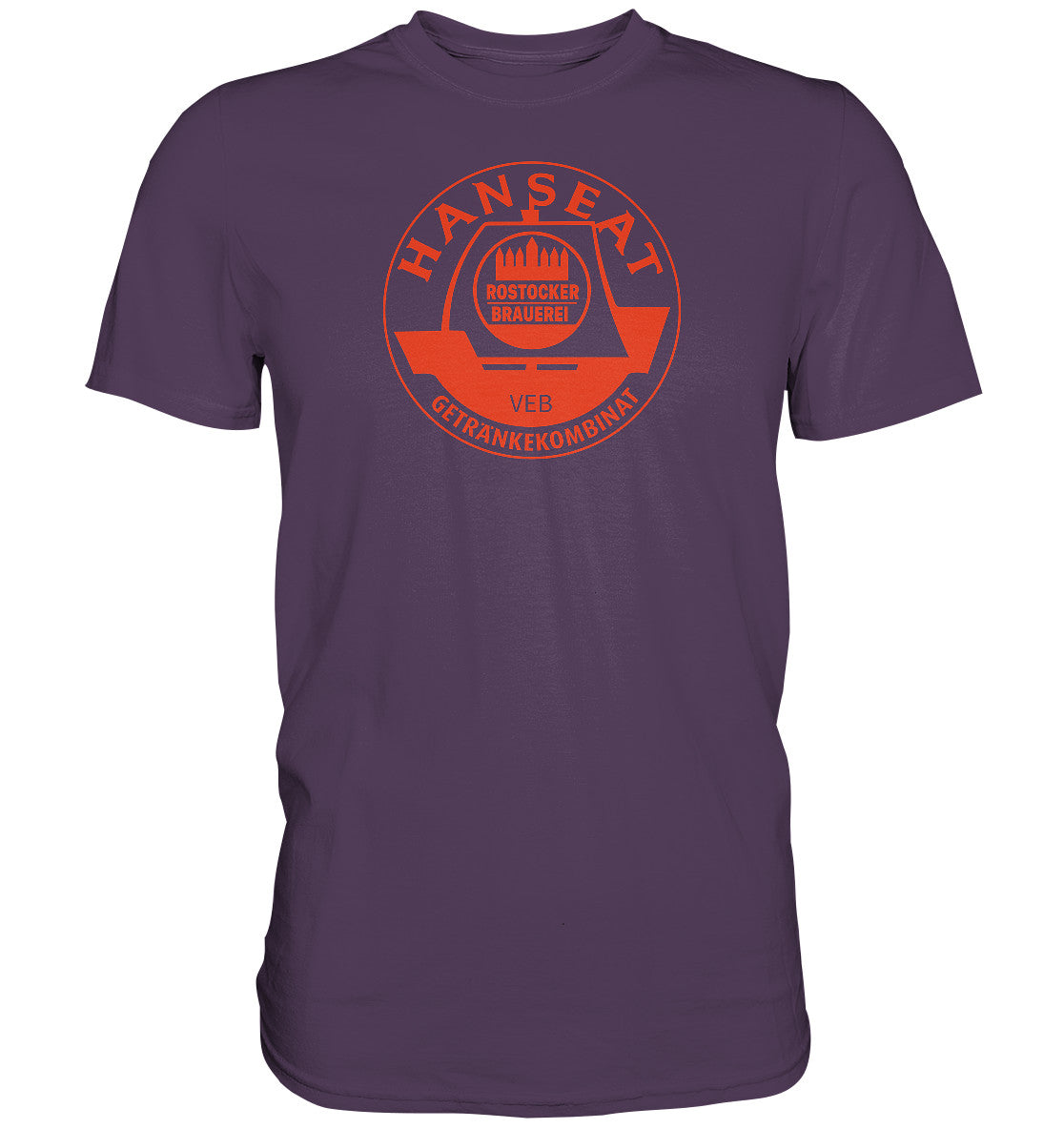 PREMIUM SHIRT UNISEX • HANSEAT ROSTOCKER BRAUEREI VEB