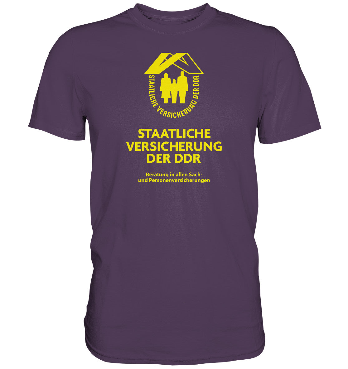 PREMIUM SHIRT UNISEX • STAATLICHE VERSICHERUNG DER DDR