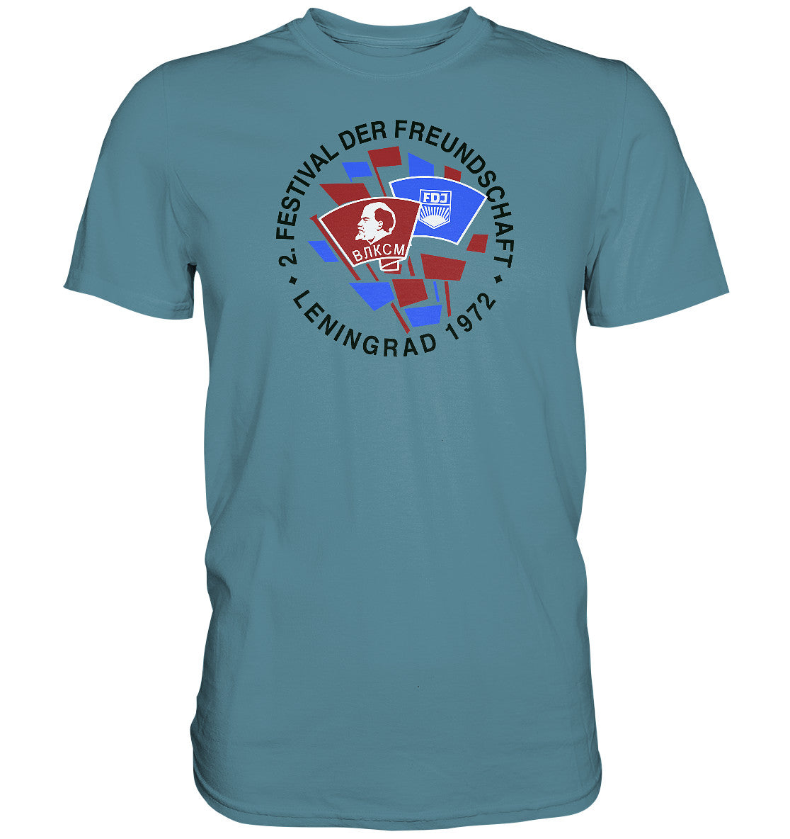 PREMIUM SHIRT UNISEX • 2. FESTIVAL DER FREUNDSCHAFT - LENINGRAD