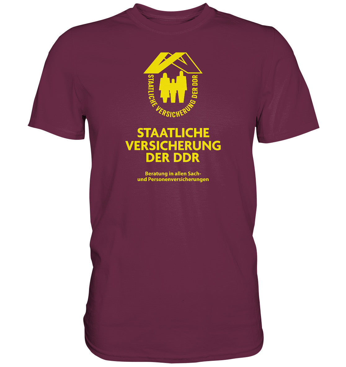 PREMIUM SHIRT UNISEX • STAATLICHE VERSICHERUNG DER DDR