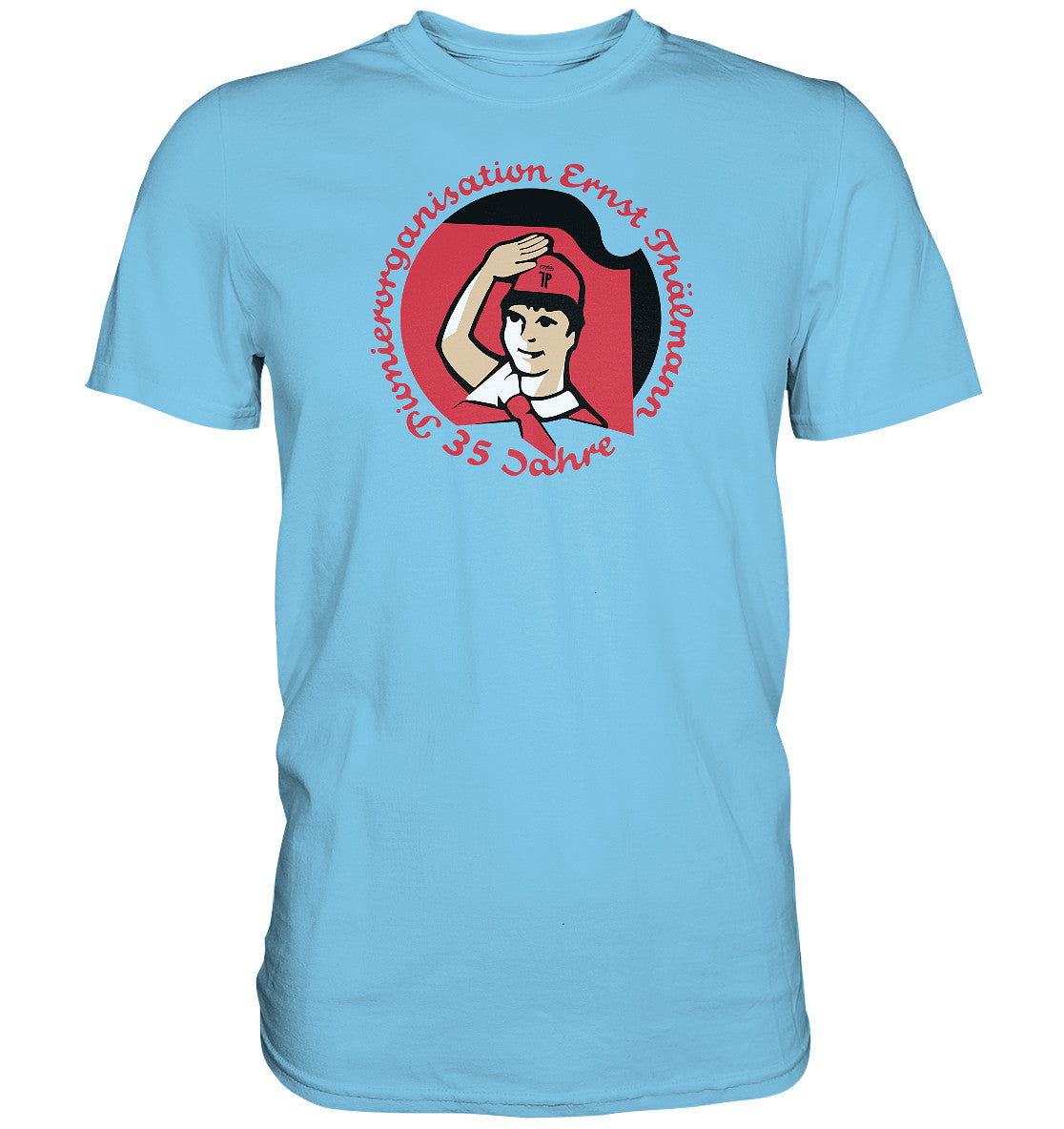 PREMIUM SHIRT UNISEX • 35 JAHRE PIONIERORGANISATION ERNST THÄLMANN