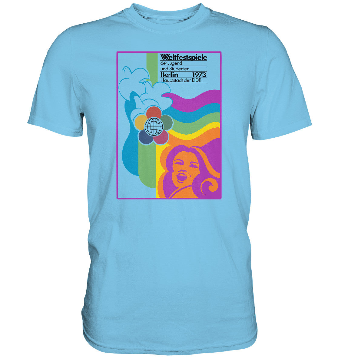 PREMIUM SHIRT UNISEX • WELTFESTSPIELE BERLIN, DDR 1973