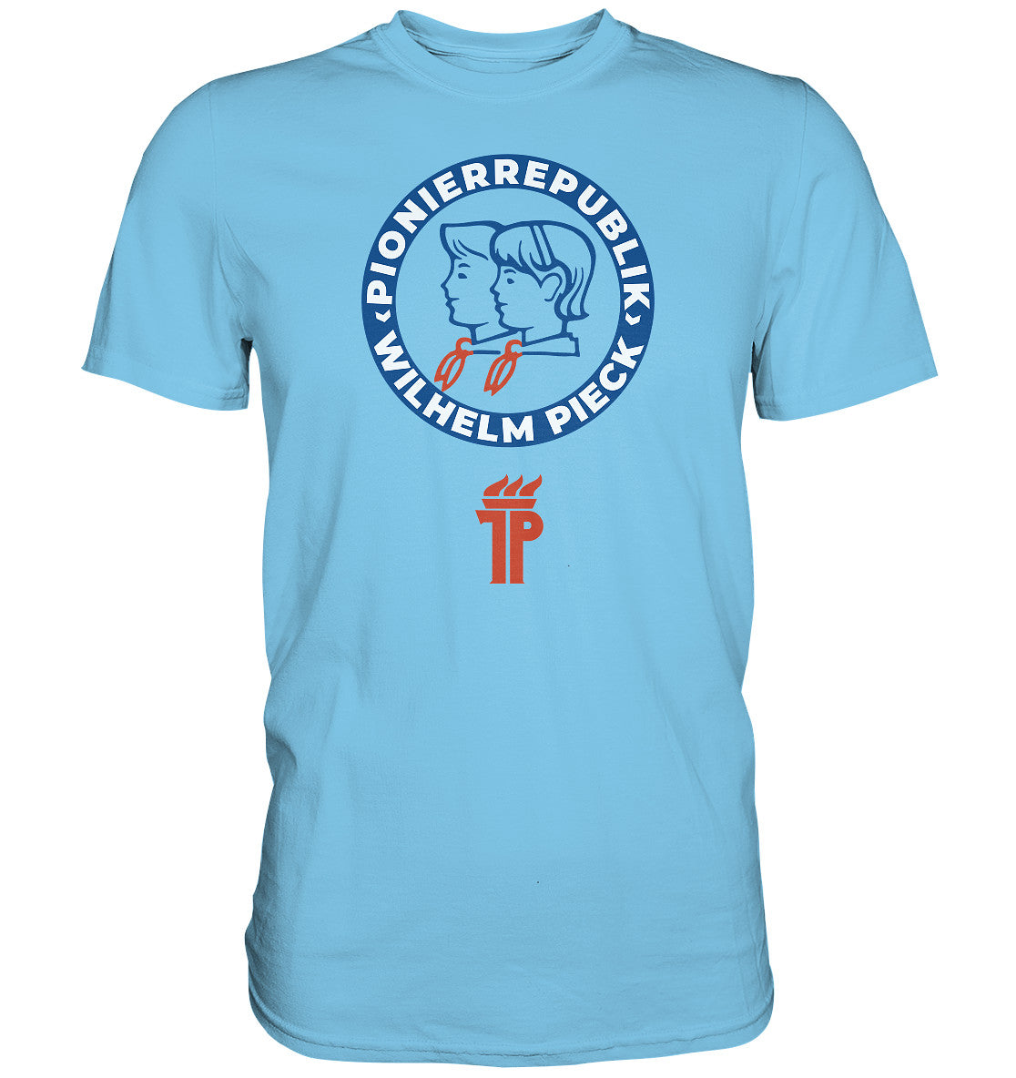 PREMIUM SHIRT UNISEX • PIONIERREPUBLIK WILHELM PIECK BRANDENBURG