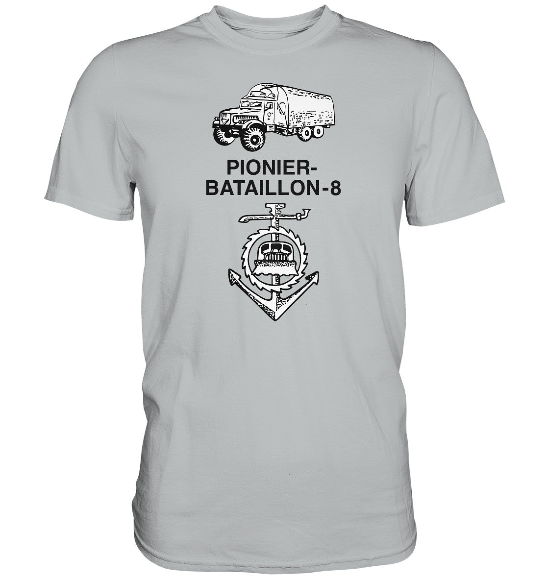 PREMIUM SHIRT UNISEX • NVA PIONIERBATAILLON 8