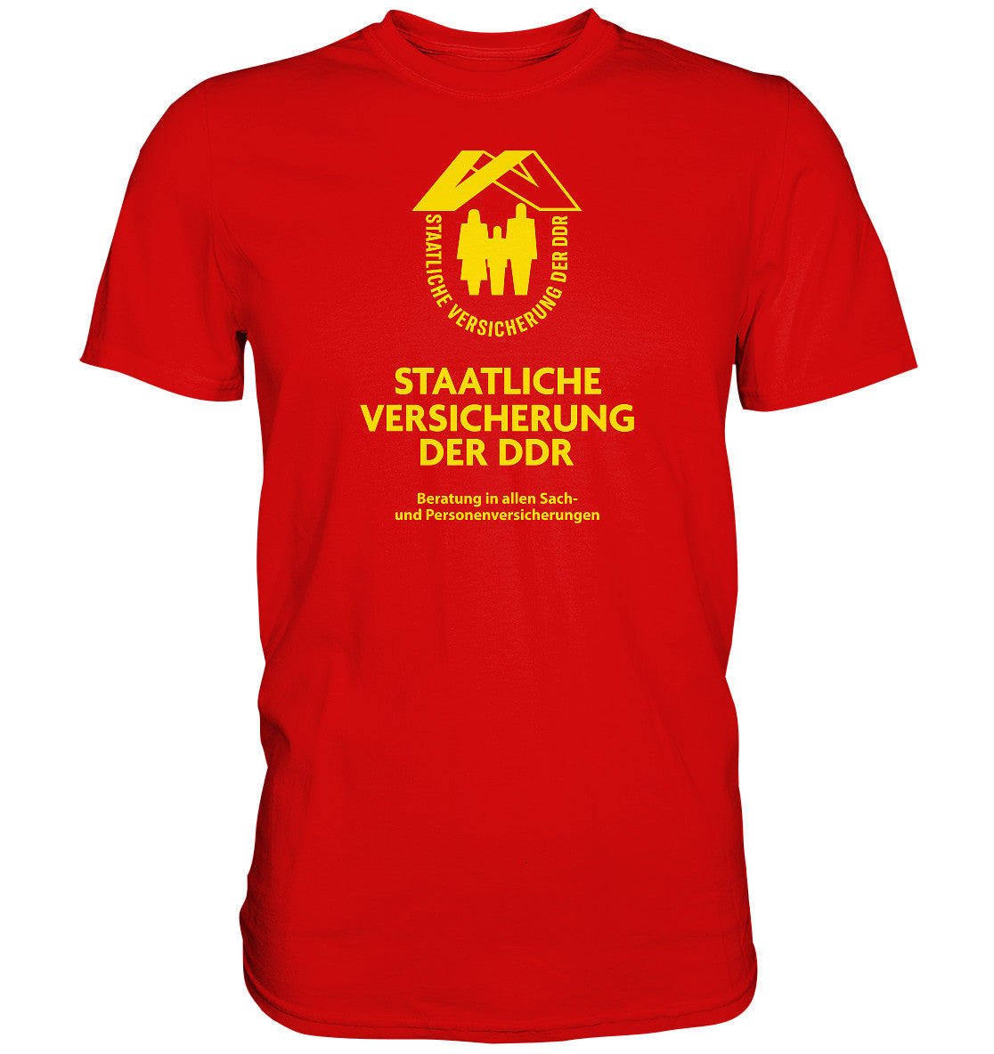 PREMIUM SHIRT UNISEX • STAATLICHE VERSICHERUNG DER DDR