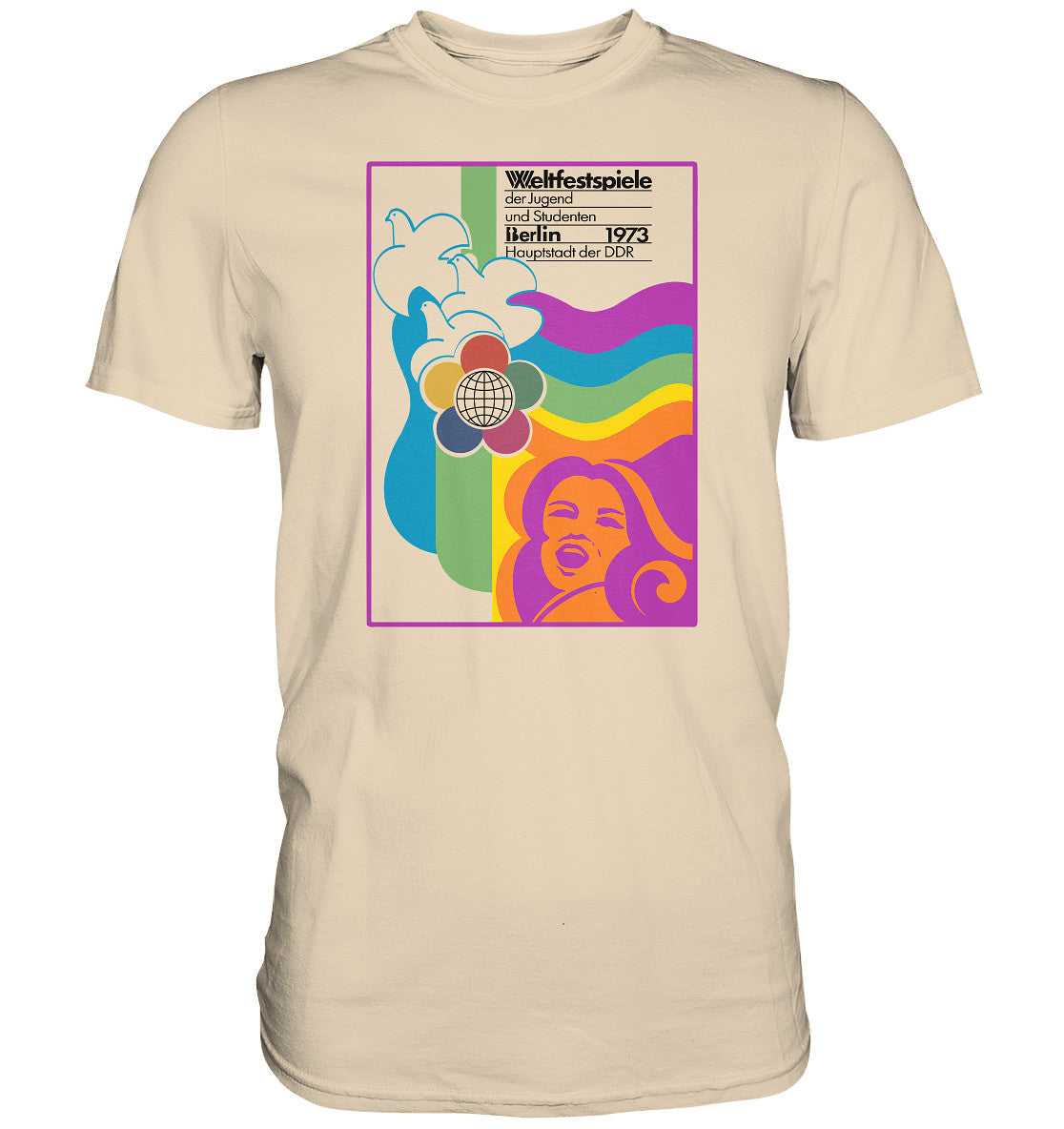 PREMIUM SHIRT UNISEX • WELTFESTSPIELE BERLIN, DDR 1973