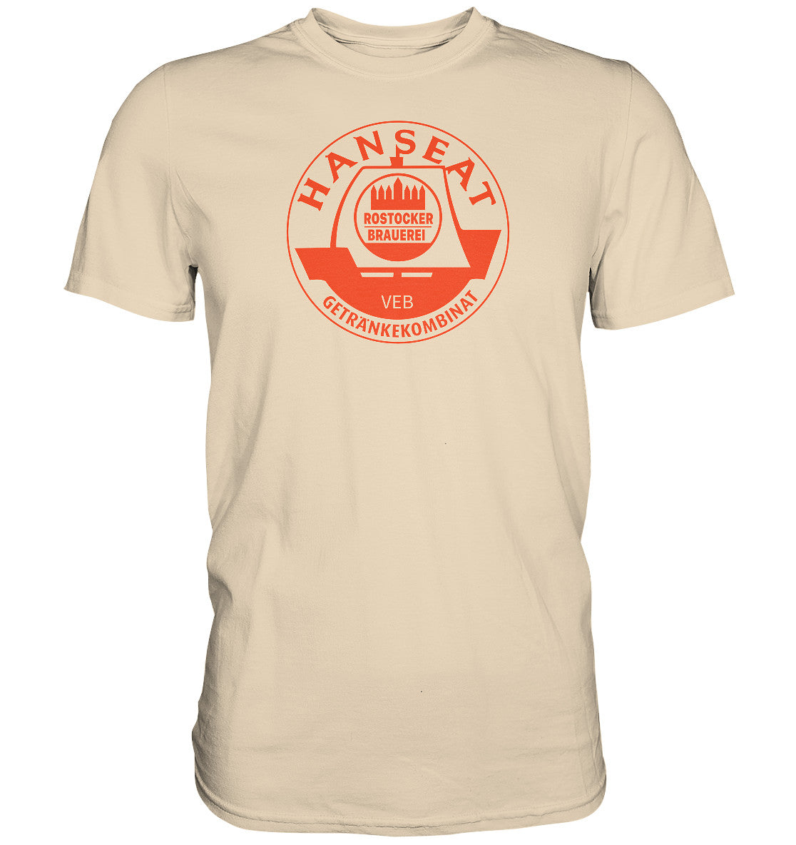 PREMIUM SHIRT UNISEX • HANSEAT ROSTOCKER BRAUEREI VEB