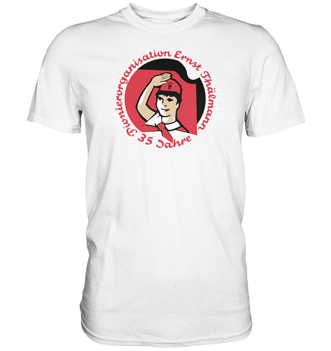 PREMIUM SHIRT UNISEX • 35 JAHRE PIONIERORGANISATION ERNST THÄLMANN