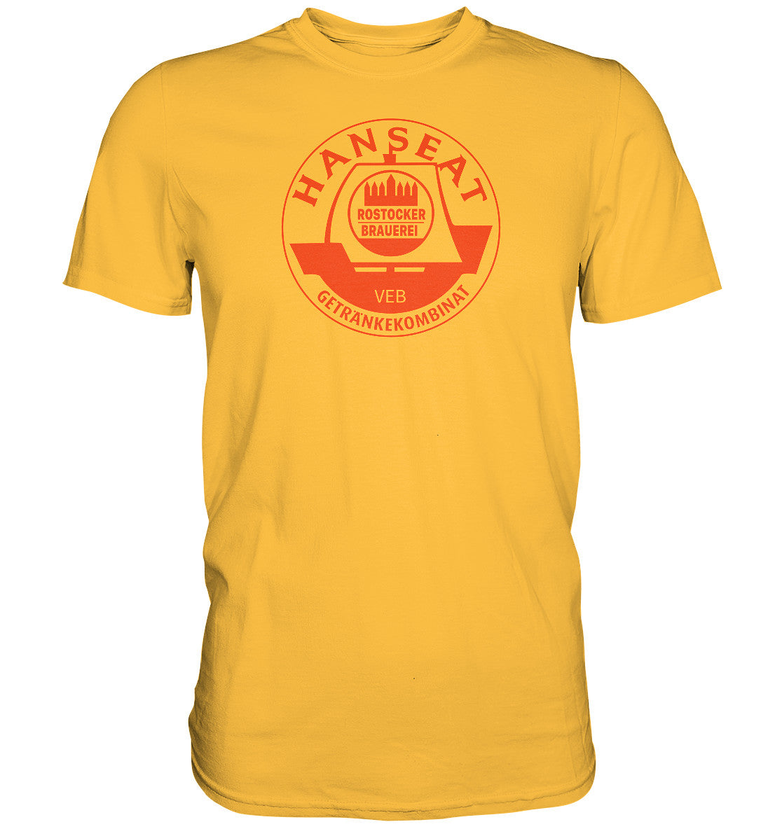 PREMIUM SHIRT UNISEX • HANSEAT ROSTOCKER BRAUEREI VEB