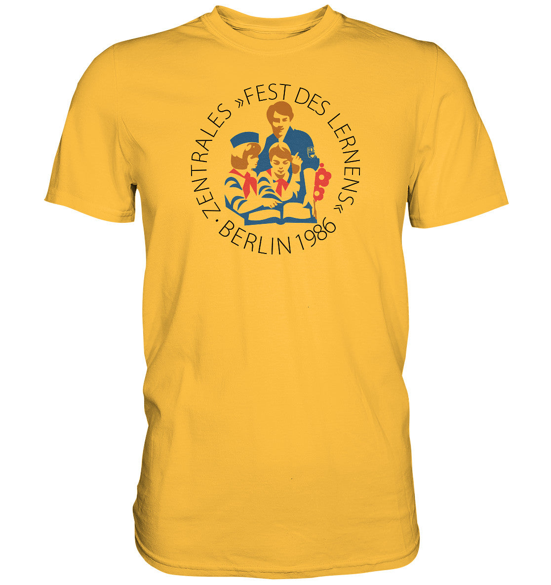PREMIUM SHIRT UNISEX • FEST DES LERNENS, BERLIN 1986