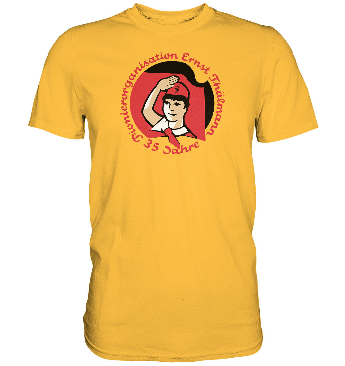 PREMIUM SHIRT UNISEX • 35 JAHRE PIONIERORGANISATION ERNST THÄLMANN