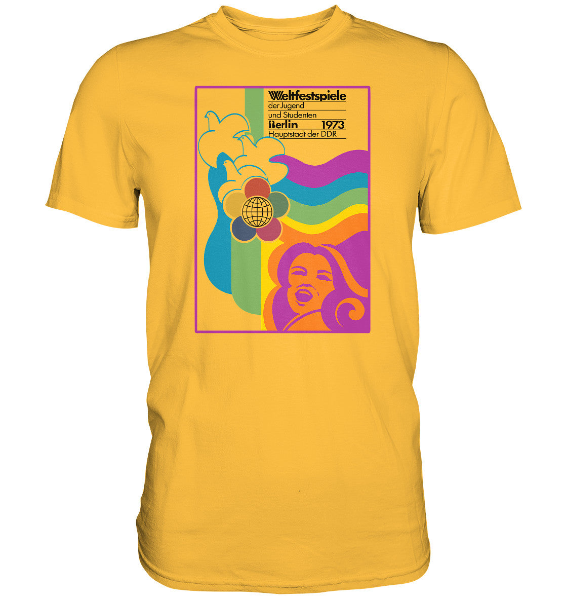 PREMIUM SHIRT UNISEX • WELTFESTSPIELE BERLIN, DDR 1973