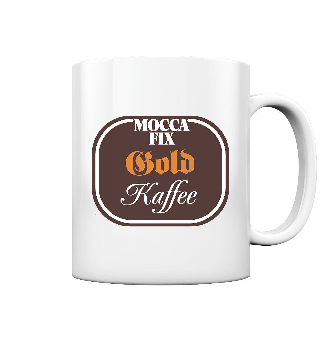 TASSE • MOCCA FIX GOLD KAFFEE