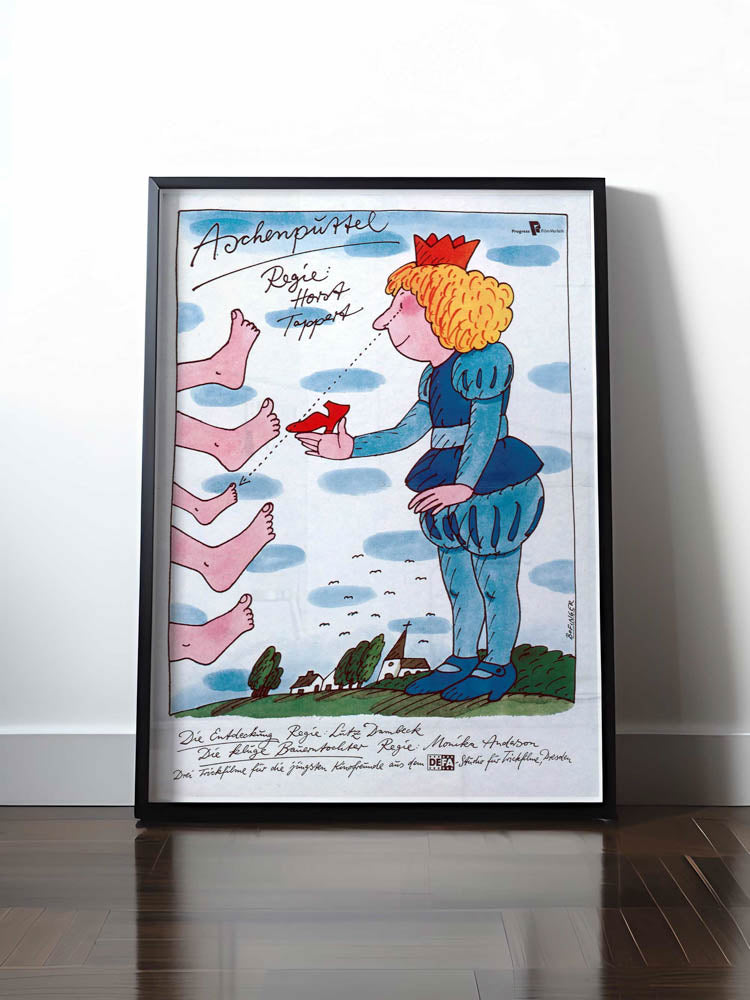 HISTORISCHES POSTER (A4 | A3 | A2 | A1) • ASCHENPUTTEL - FILMPLAKAT