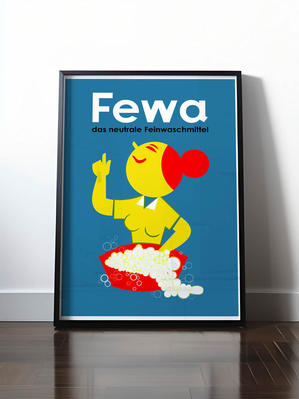 HISTORISCHES POSTER (A4 | A3 | A2 | A1) • FEWA FEINWASCHMITTEL