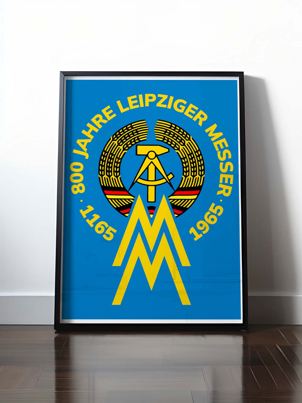 HISTORISCHES POSTER (A4 | A3 | A2 | A1) • 800 JAHRE LEIPZIGER MESSE