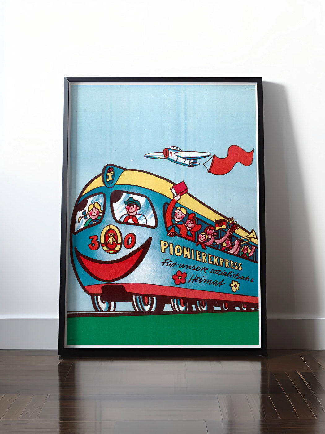 HISTORISCHES POSTER (A4 | A3 | A2 | A1) • DDR: PIONIEREXPRESS