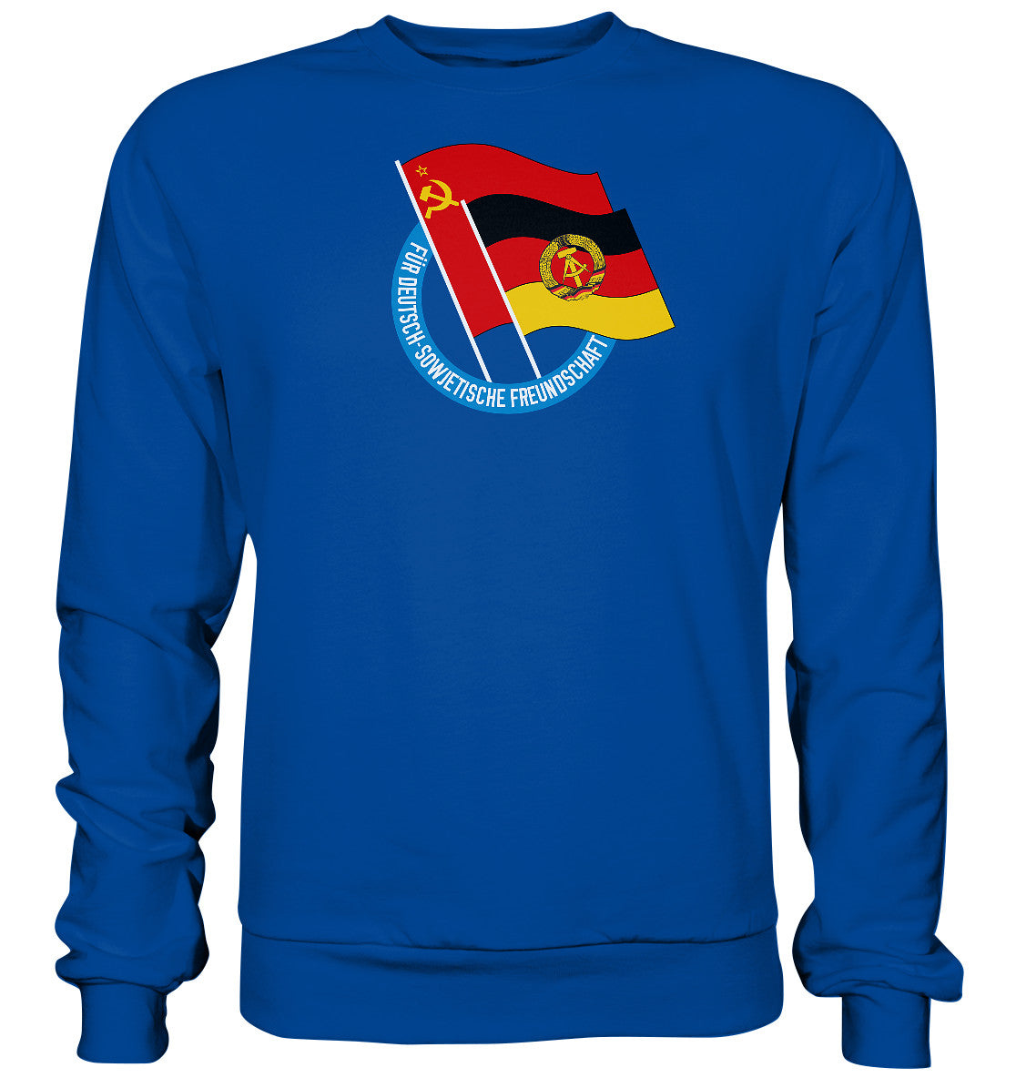 PULLOVER UNISEX • DEUTSCH SOWJETISCHE FREUNDSCHAFT - dunkel