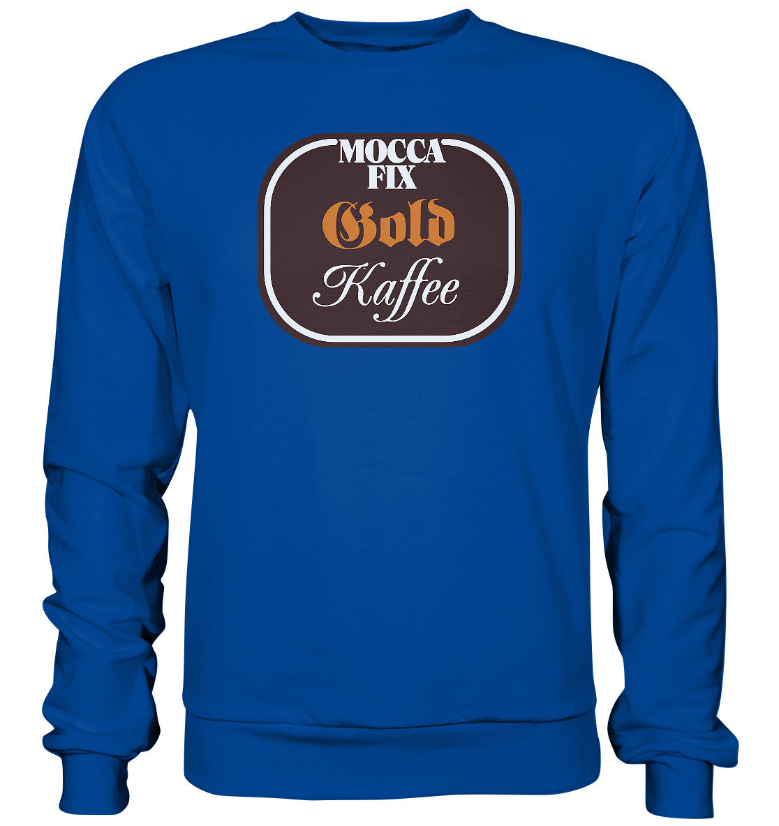 PULLOVER UNISEX • MOCCA FIX GOLD KAFFEE